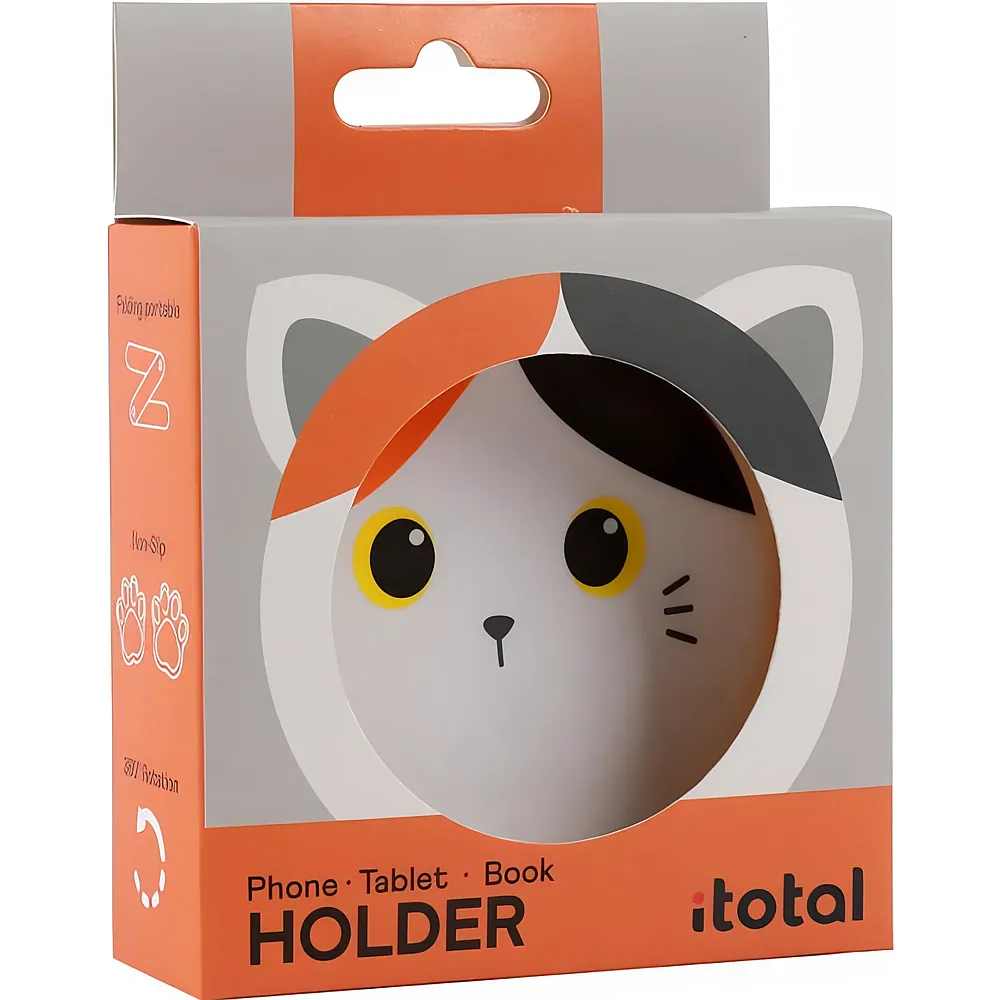 i-total Smartphone-Halter ORANGE CAT