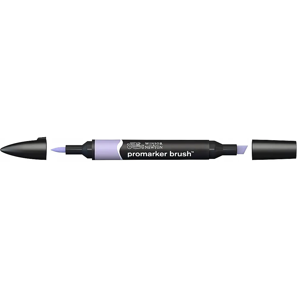 meinspielzeug - Winsor & Newton Promarker Brush mit 2 Spitzen Lila | Farbe & Kreide