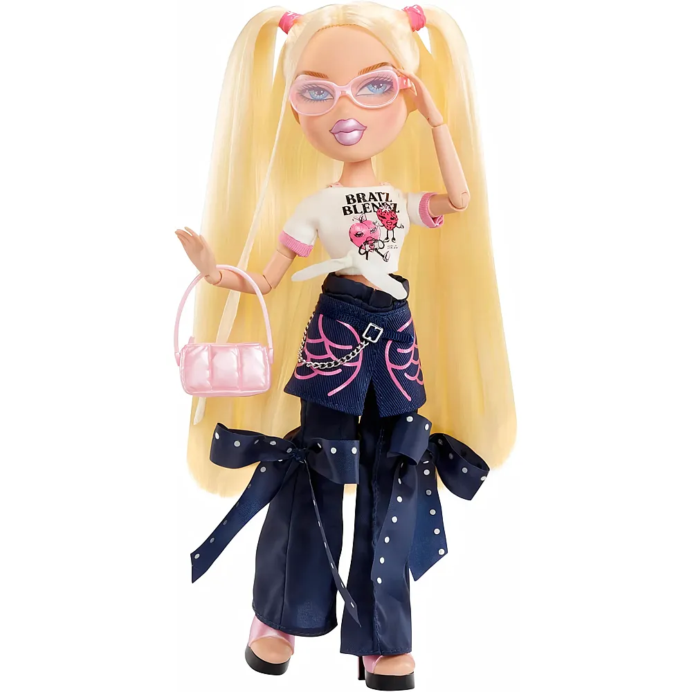 MGA Bratz Stylin' Cloe - Modepuppe mit T-Shirt zum Gestalten f�r Dich