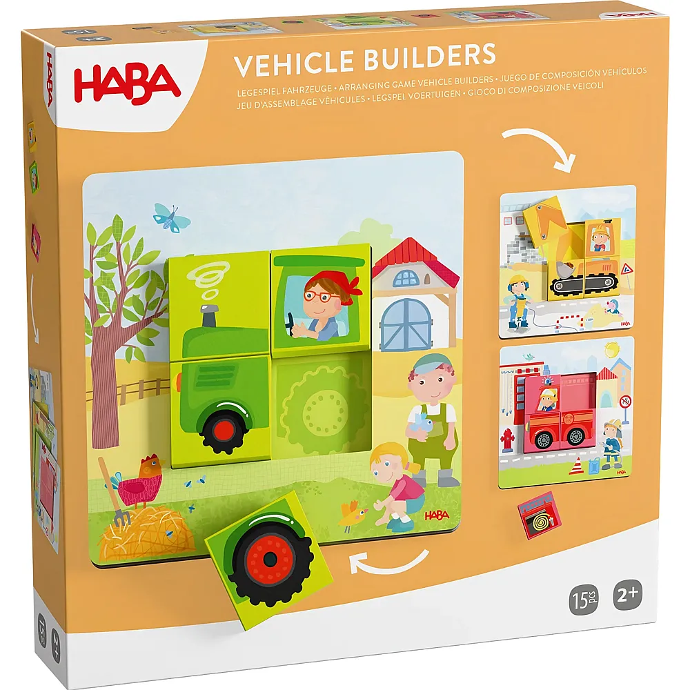 HABA Legespiel Fahrzeuge