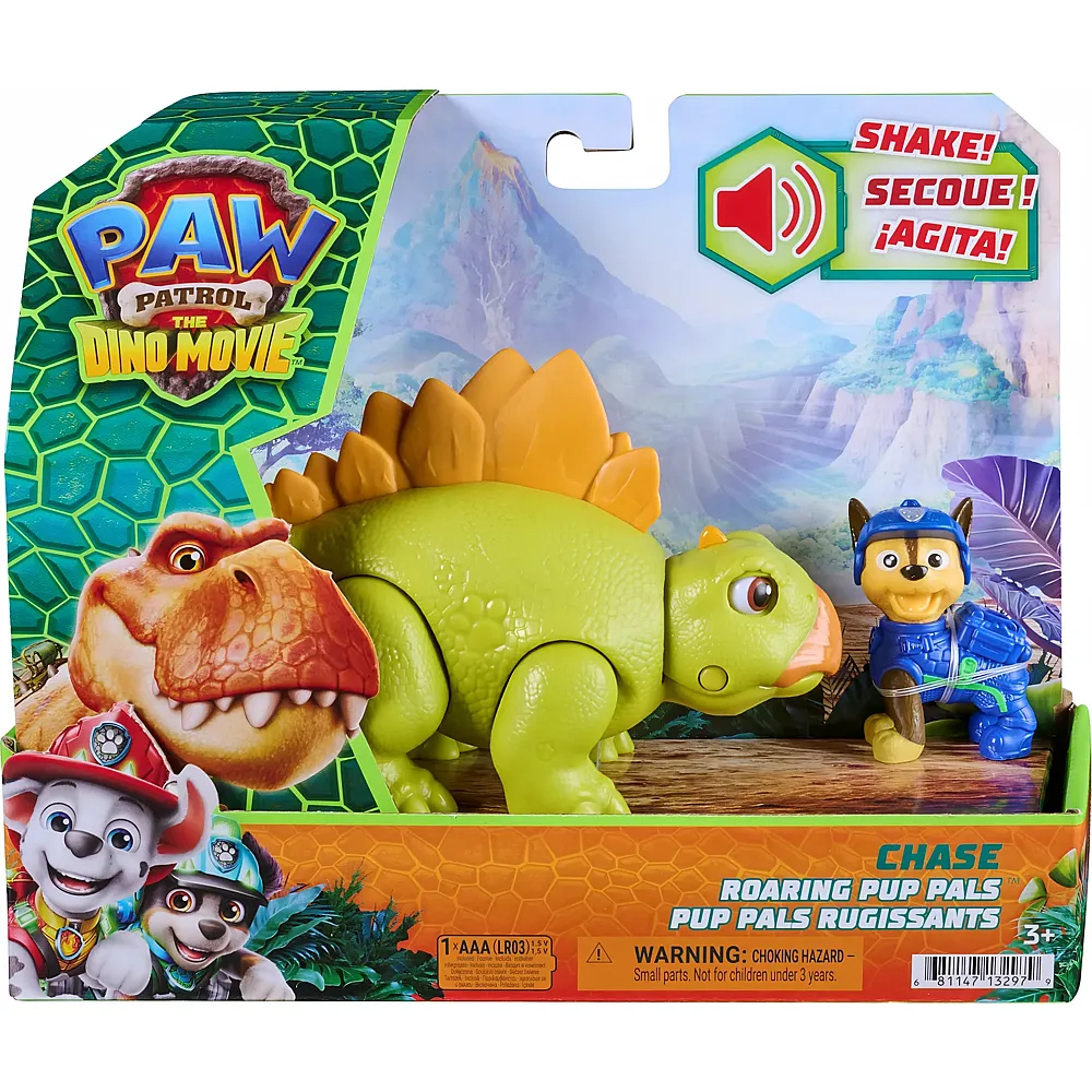 Spin Master Paw P. Dino M. Roaring Pups ass. Dino Movie Pups & Dino