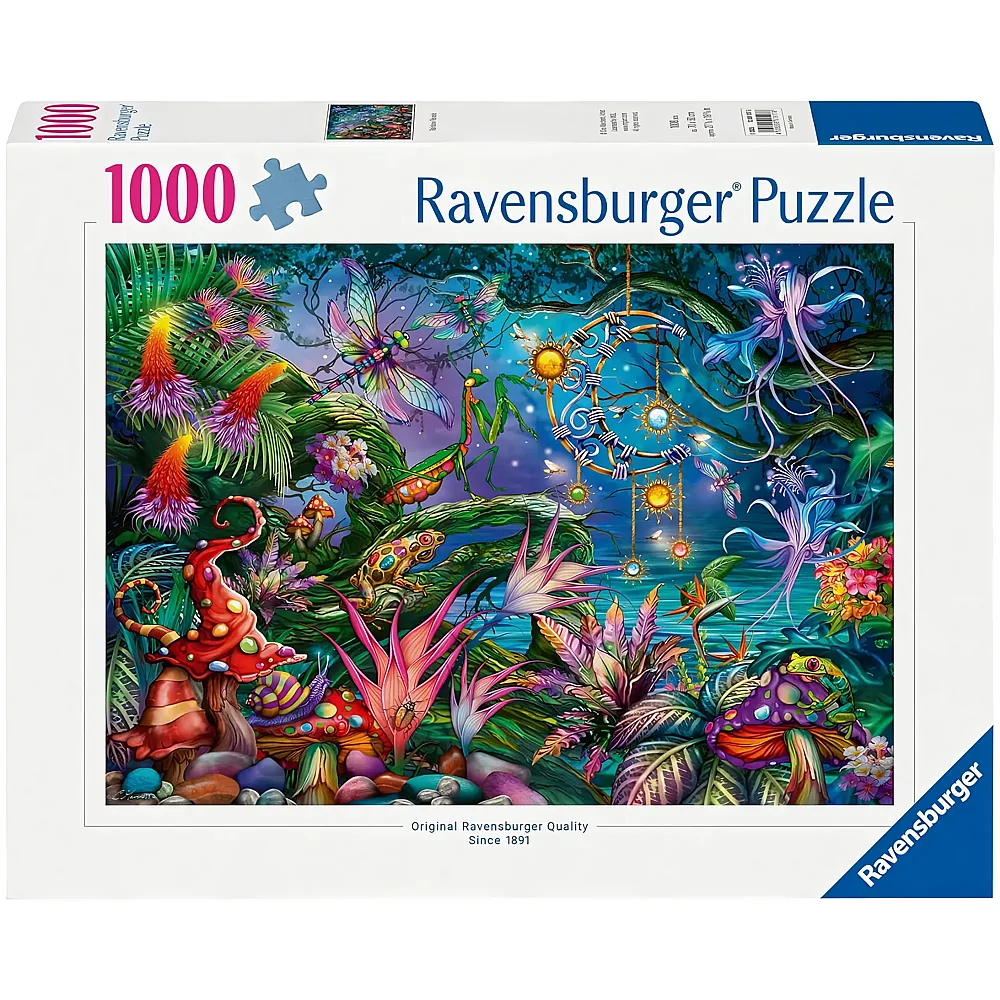 Ravensburger Puzzle Verzauberte Gartenszene von Ciro Marchetti - 1000 Teile