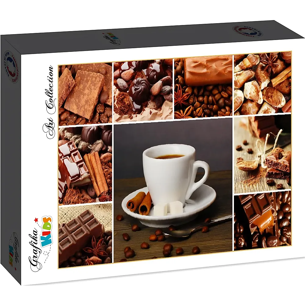 Grafika Puzzle Art Collection Grafika Kids Coffee Collage - 104 Teile
