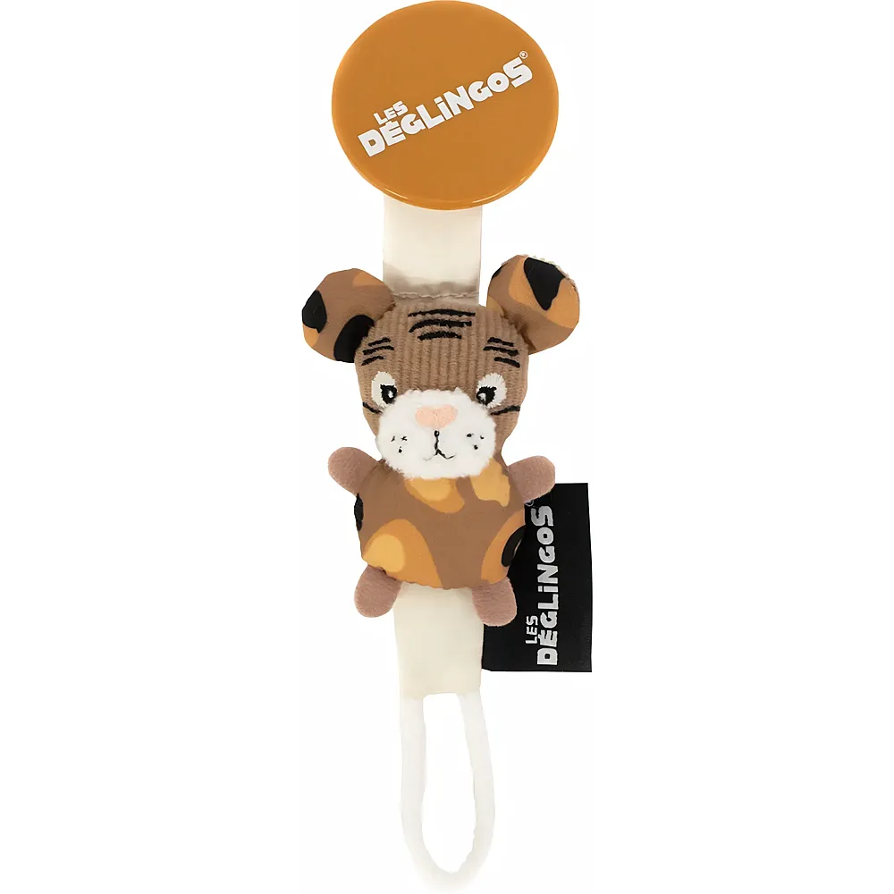 meinspielzeug - Les D�glingos Pacifier Clip Speculos The Tiger