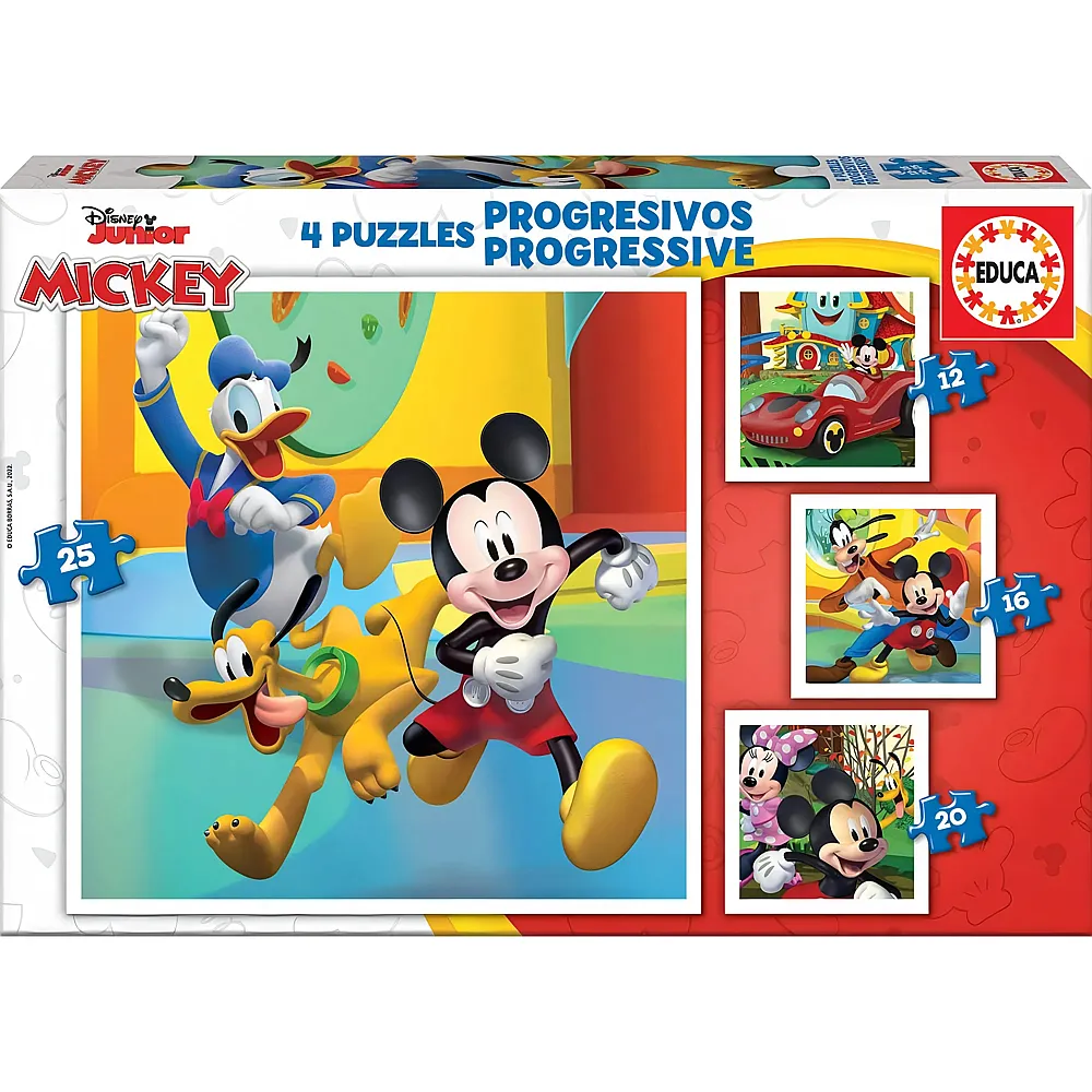 Educa Puzzle Disney Junior Mickey & Friends 25Teile