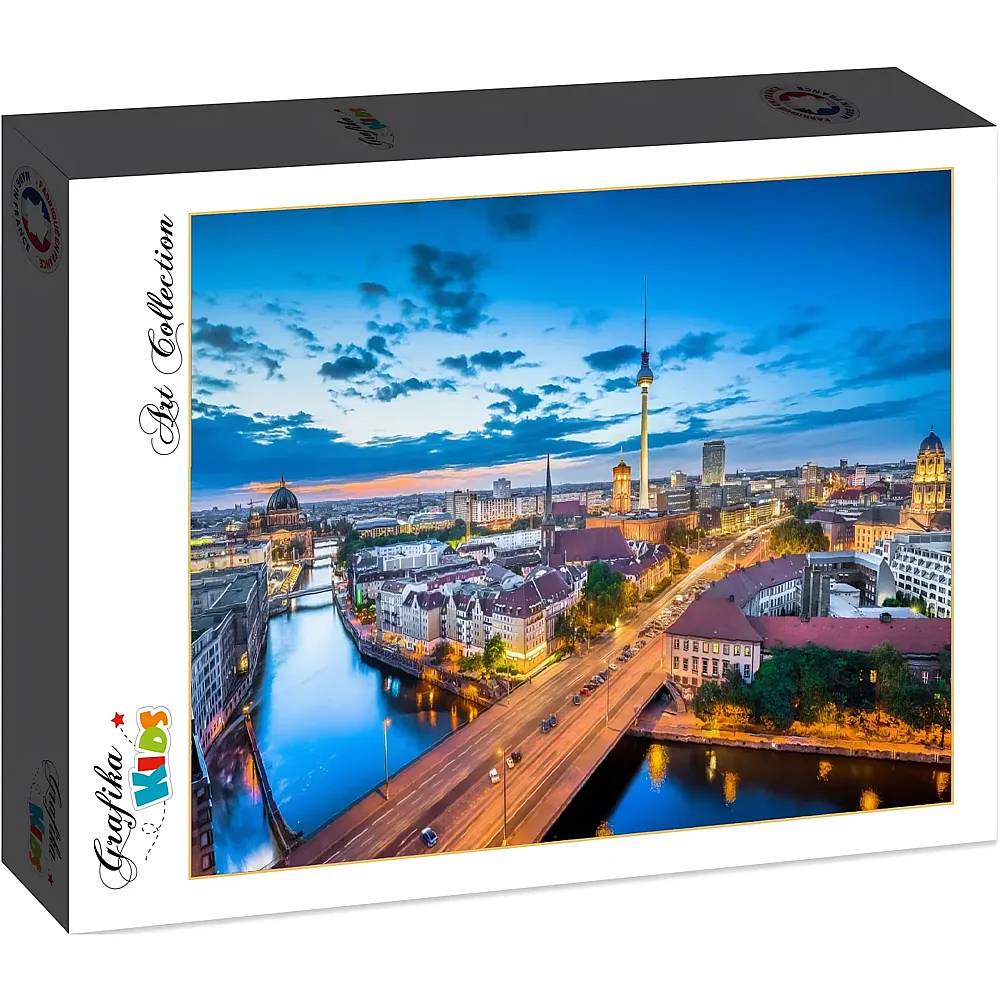 Grafika Puzzle Art Collection Deutschland Edition Grafika Kids Skyline von Berlin in der D�mmerung - 204 Teile