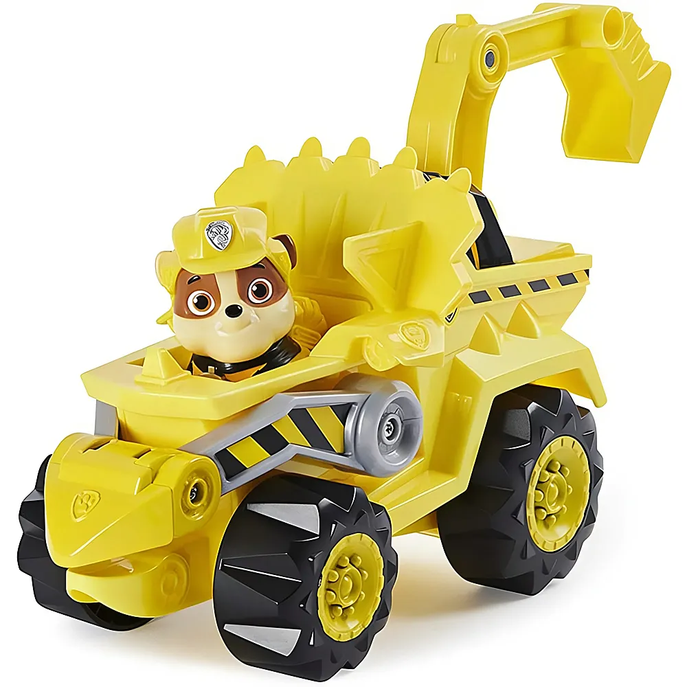 Spin Master Dino Rescue Paw Patrol Rubble Deluxe Vehicle