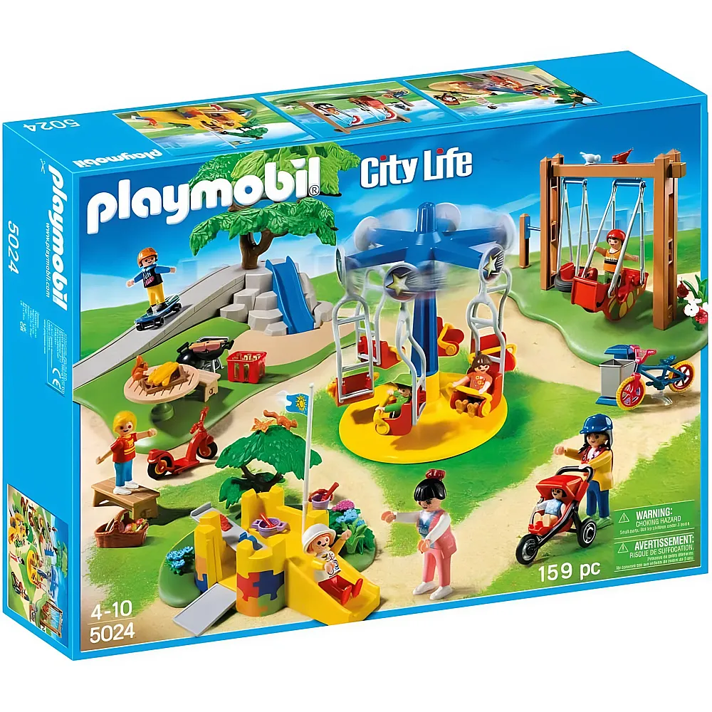 PLAYMOBIL City Life Kinderspielplatz 5024