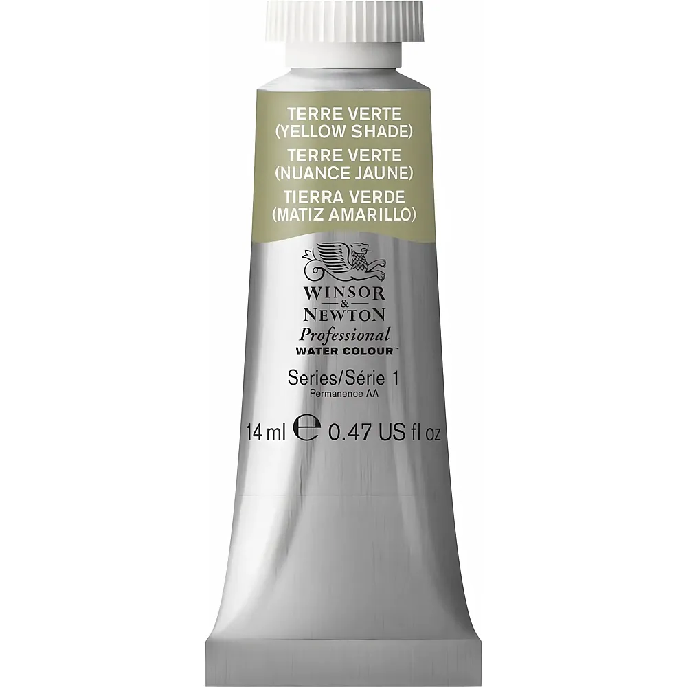 meinspielzeug - Winsor & Newton W&n Prof. Water Colour 14ml Tube Grne Erde gelbton