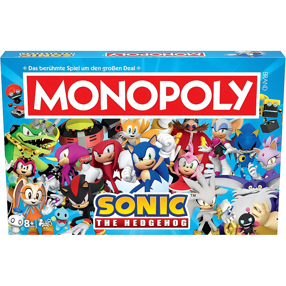 Winning Moves Monopoly Sonic - Deutsch