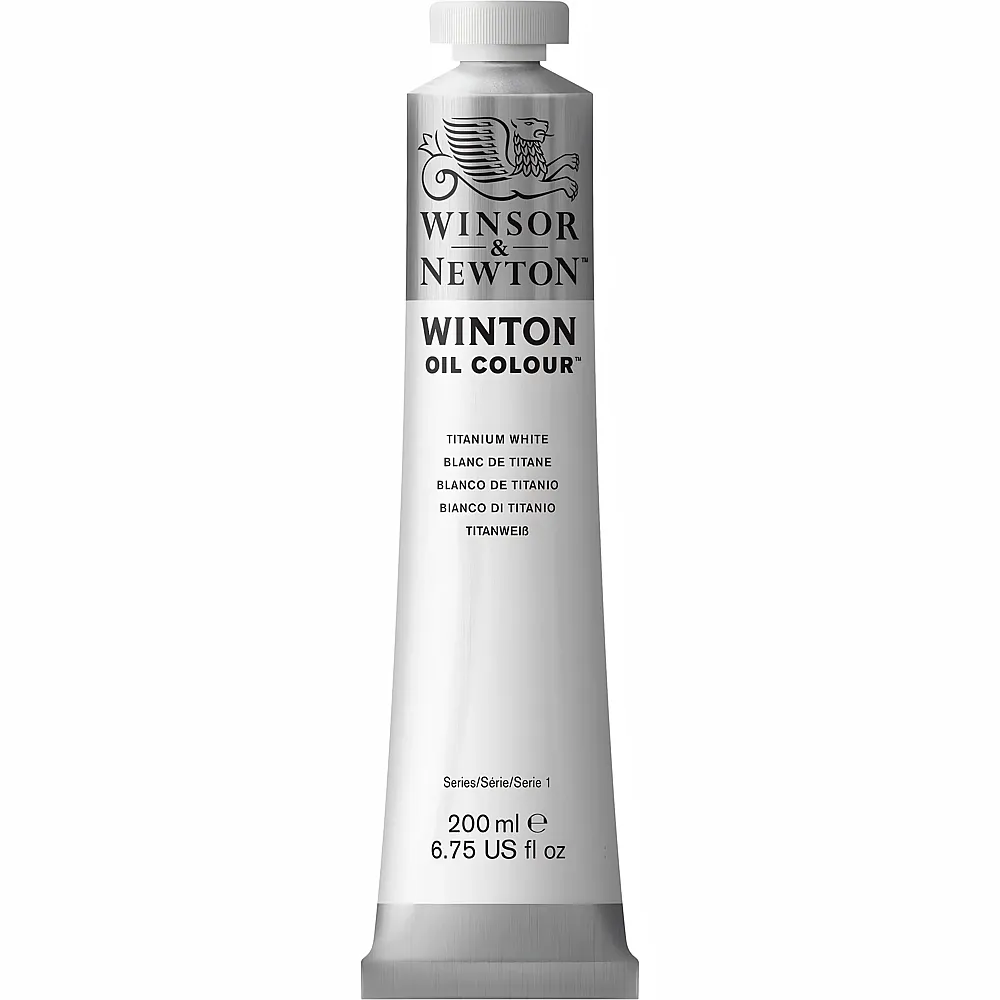 Winsor & Newton W&n Winton lfarbe 200ml Tube Titanweiss - Marques