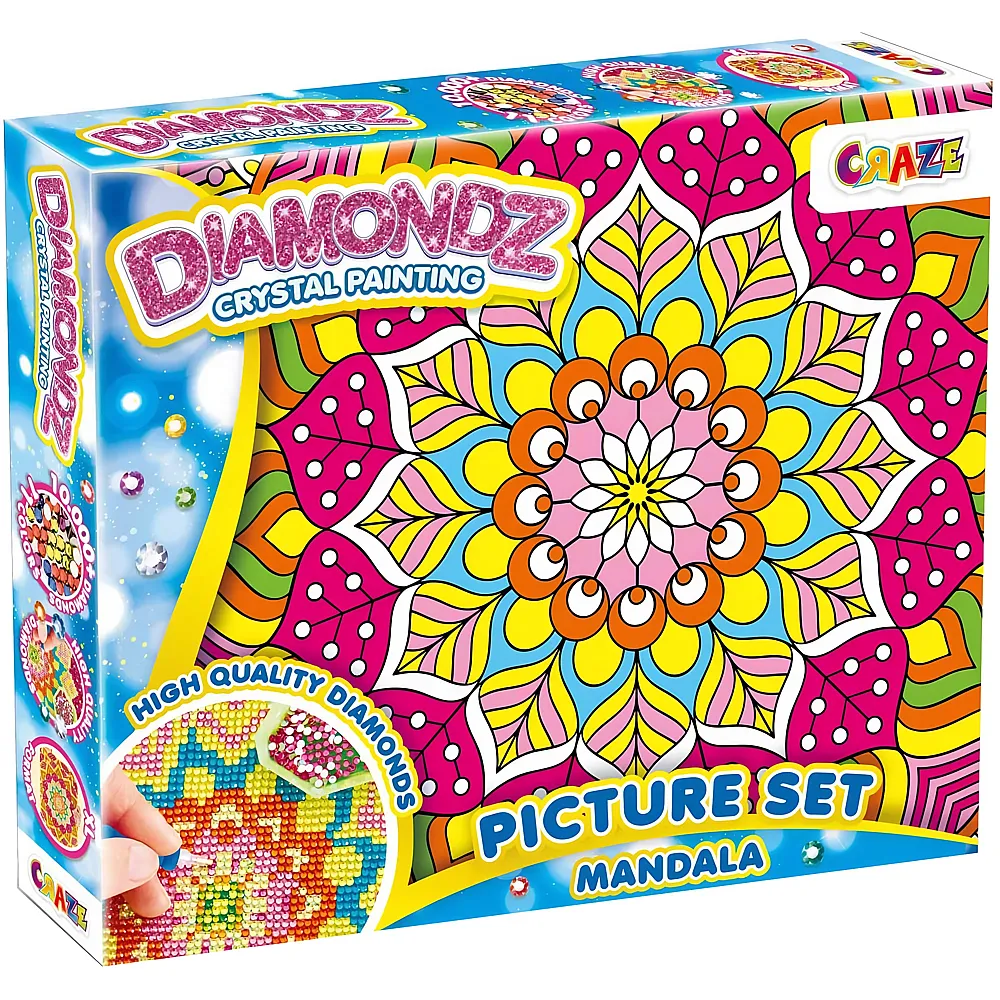 Craze Diamondz Picture Set Mandala