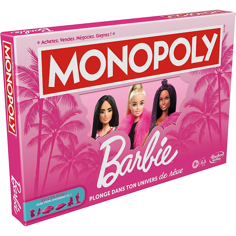 Hasbro Gaming Monopoly Barbie FR