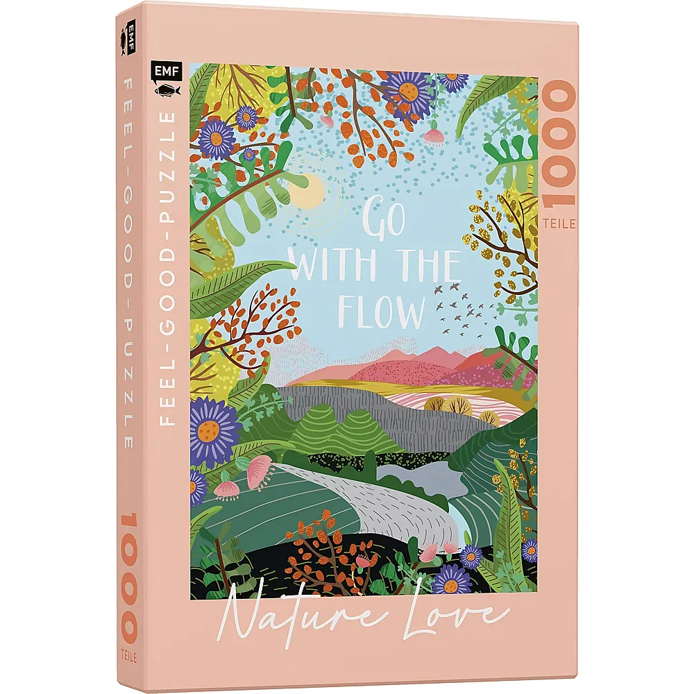 meinspielzeug - EMF Puzzle Nature Love: Go with the Flow 1000Teile | Puzzle 1000 Teile