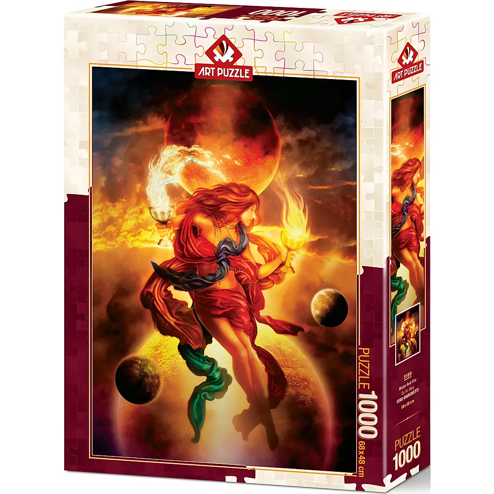 Art Puzzle Water and Fire - 1000 Teile