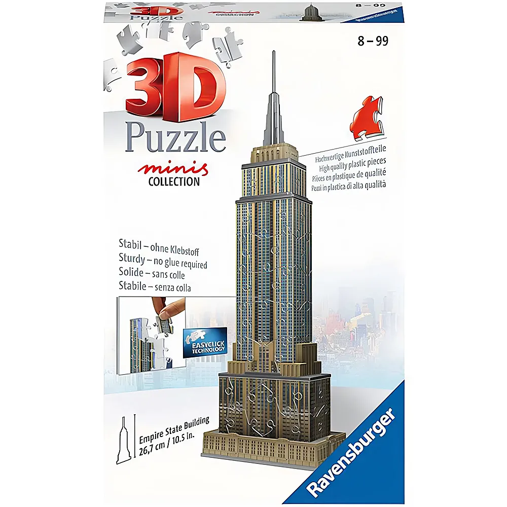 Ravensburger Puzzle Mini Empire State Building 66Teile