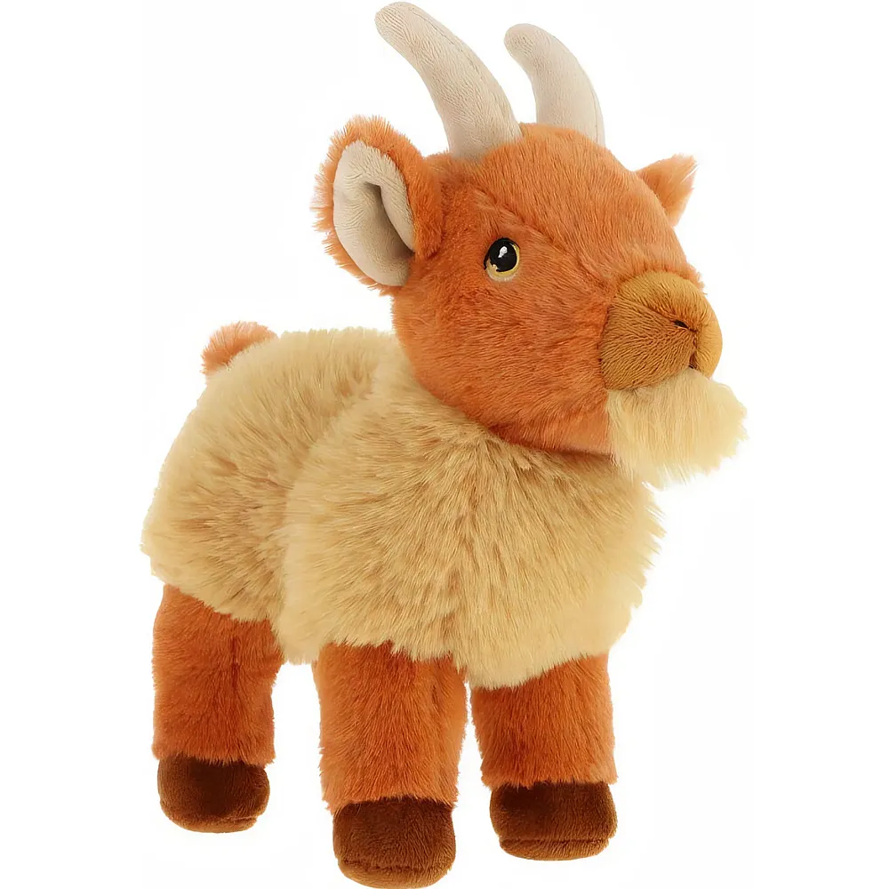 meinspielzeug - KeelToys Keeleco Goldziege - 20 cm | Bauernhoftiere Pl�sch