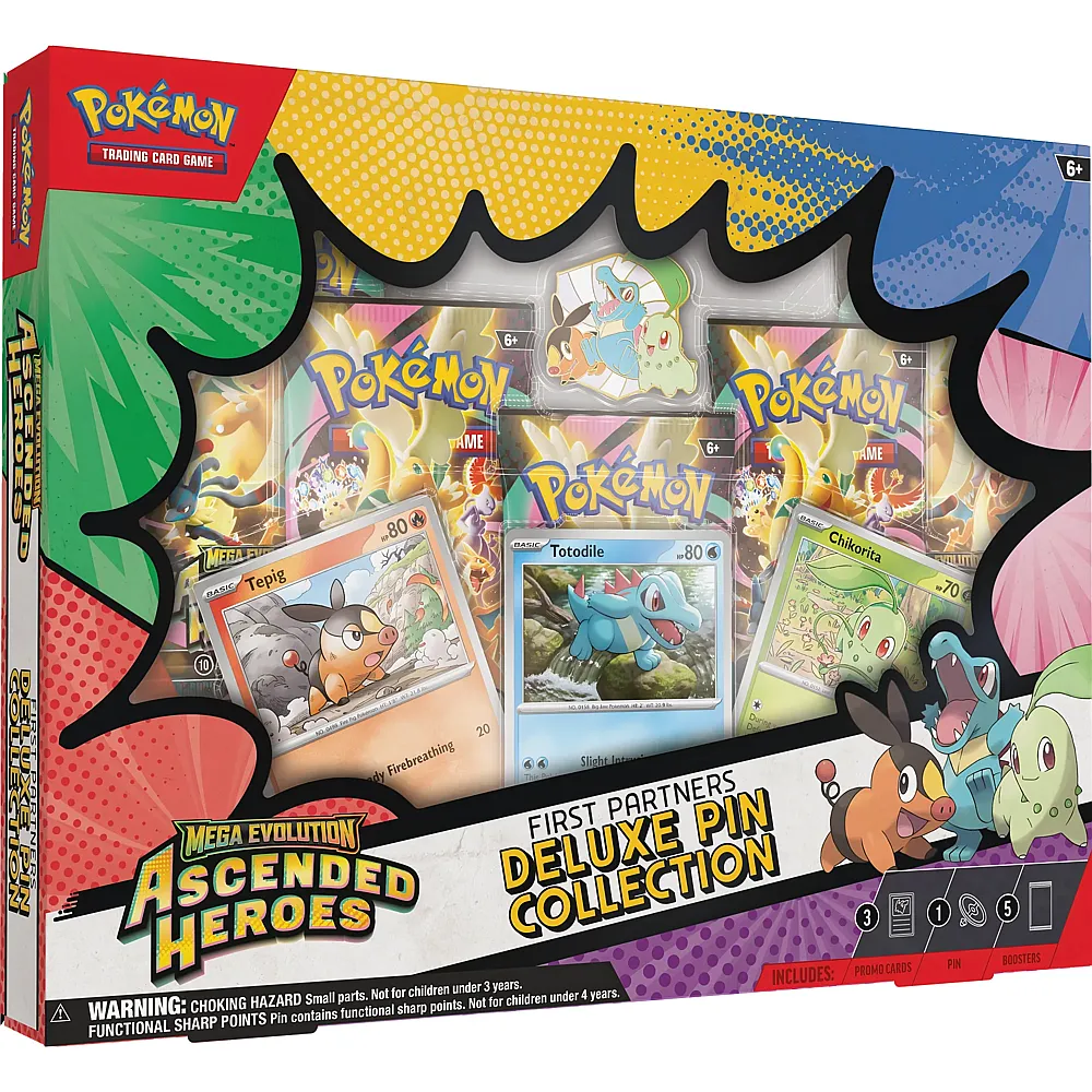 Pok�mon TCG Deluxe Pin Collection - Englisch - Sammelkarten TCG