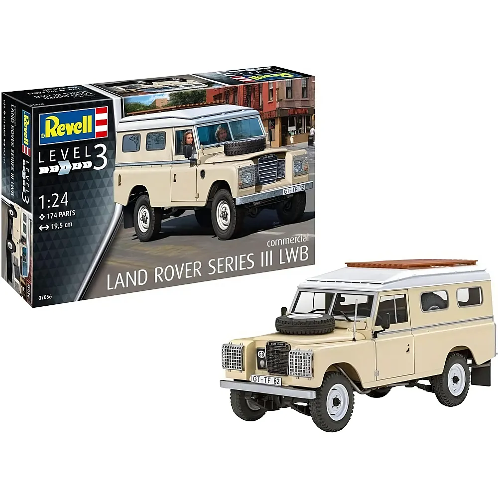 Revell Level 3 Land Rover Series III LWB