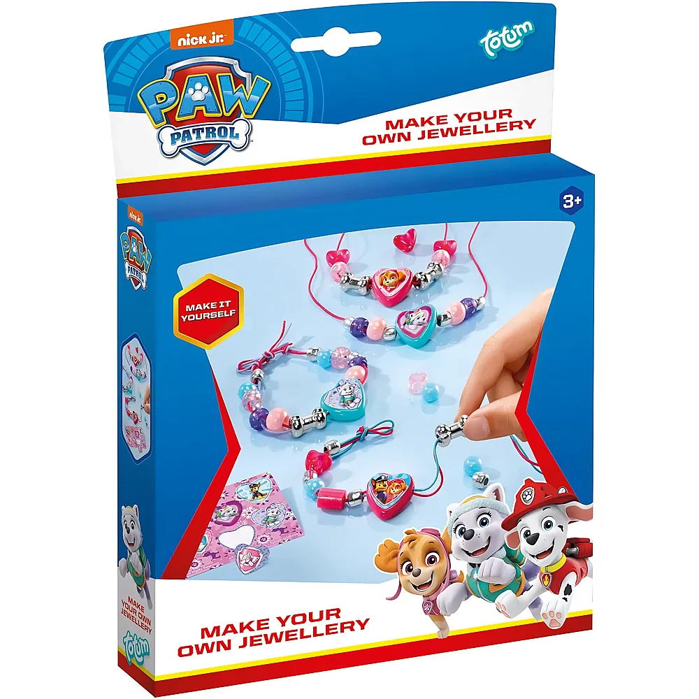 Totum Paw Patrol Schmuck-Set basteln