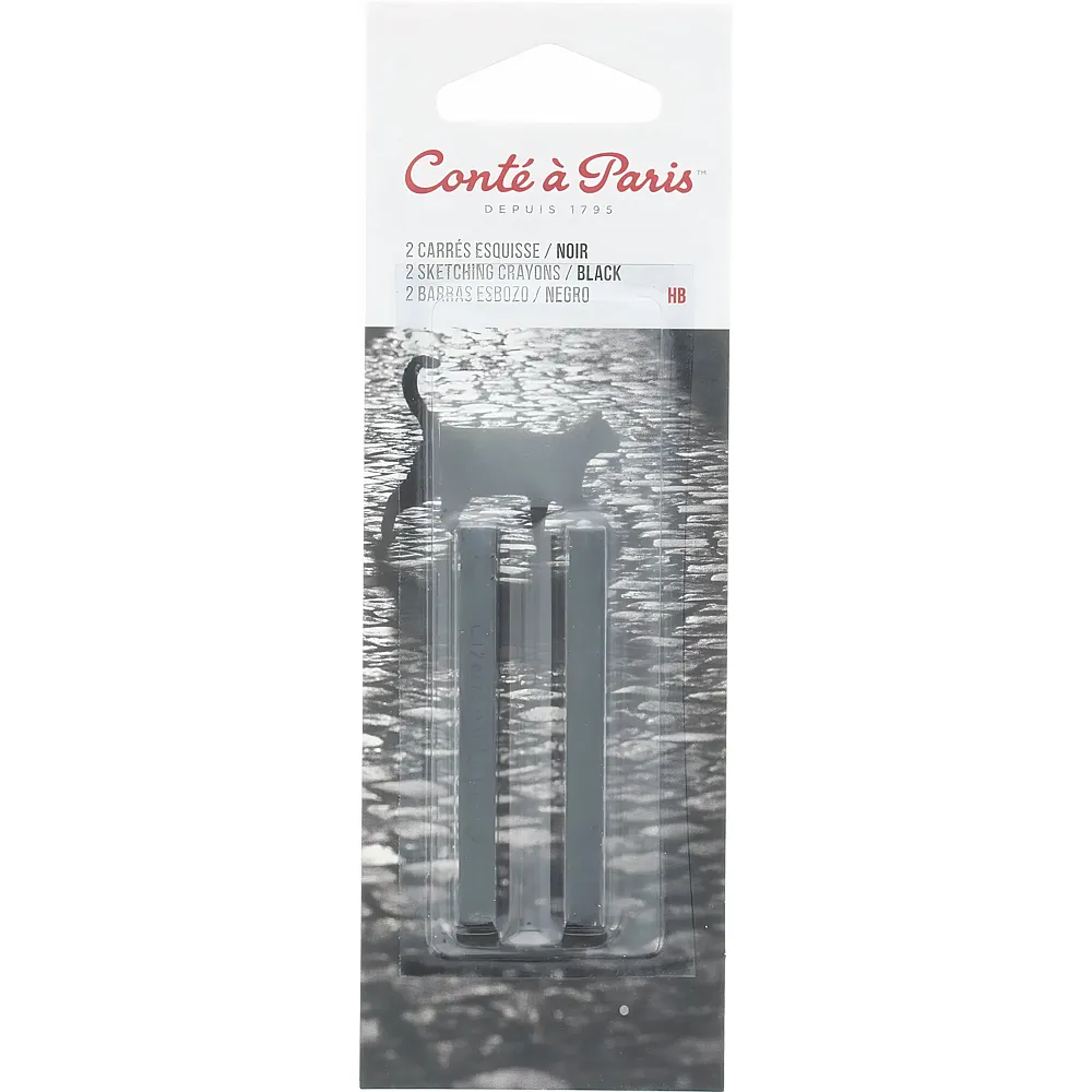 Conte A Paris Conte Blister 2 Carre Schwarz HB - Suche
