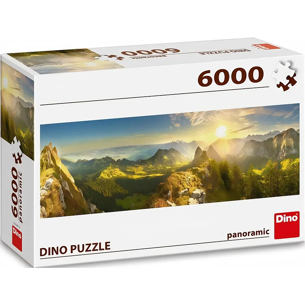Dino Puzzle Puzzle 6000 Teile Panorama Puzzle - Swiss Autumn