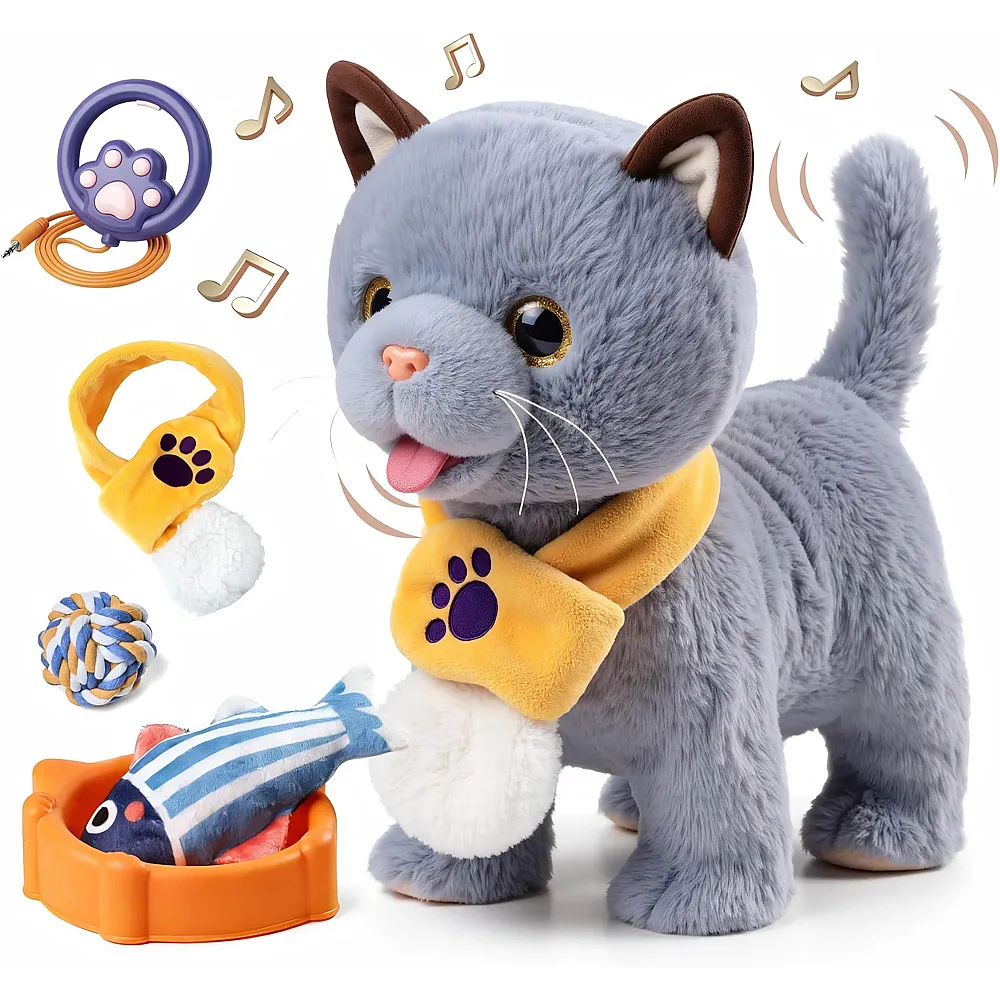Tumama Kids Interaktive Katze mit Musik