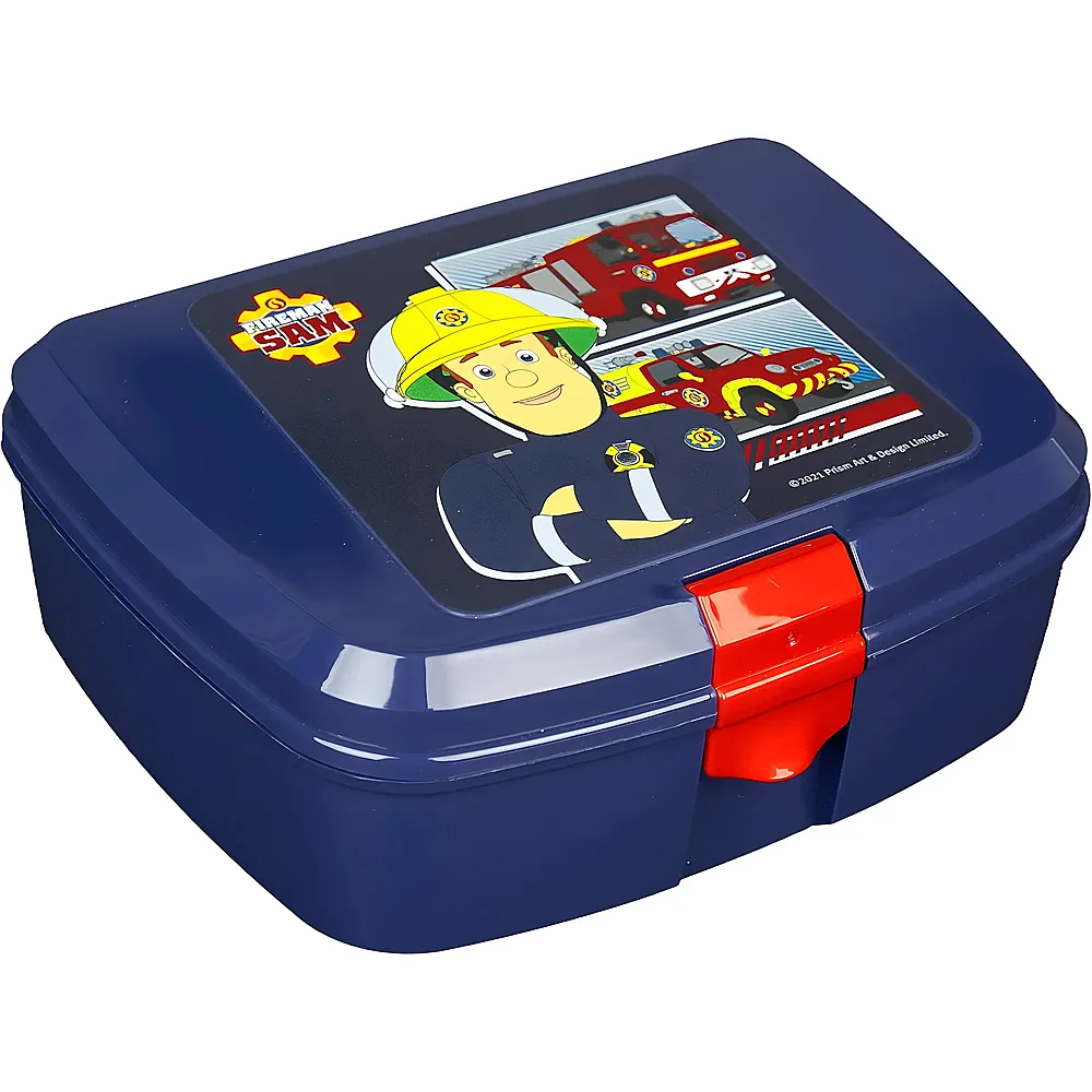 Undercover Feuerwehrmann Sam Lunchbox mit Einsatz