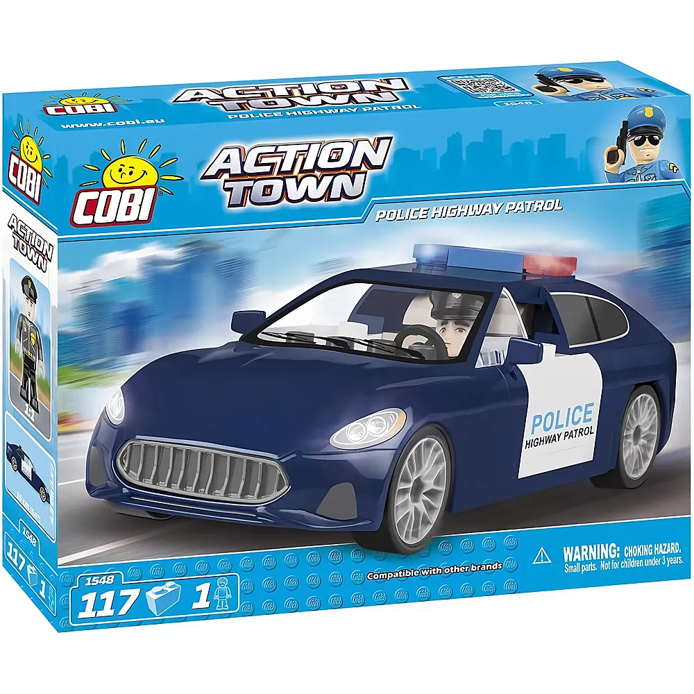 COBI Action Town Police Highway Patrol 1548