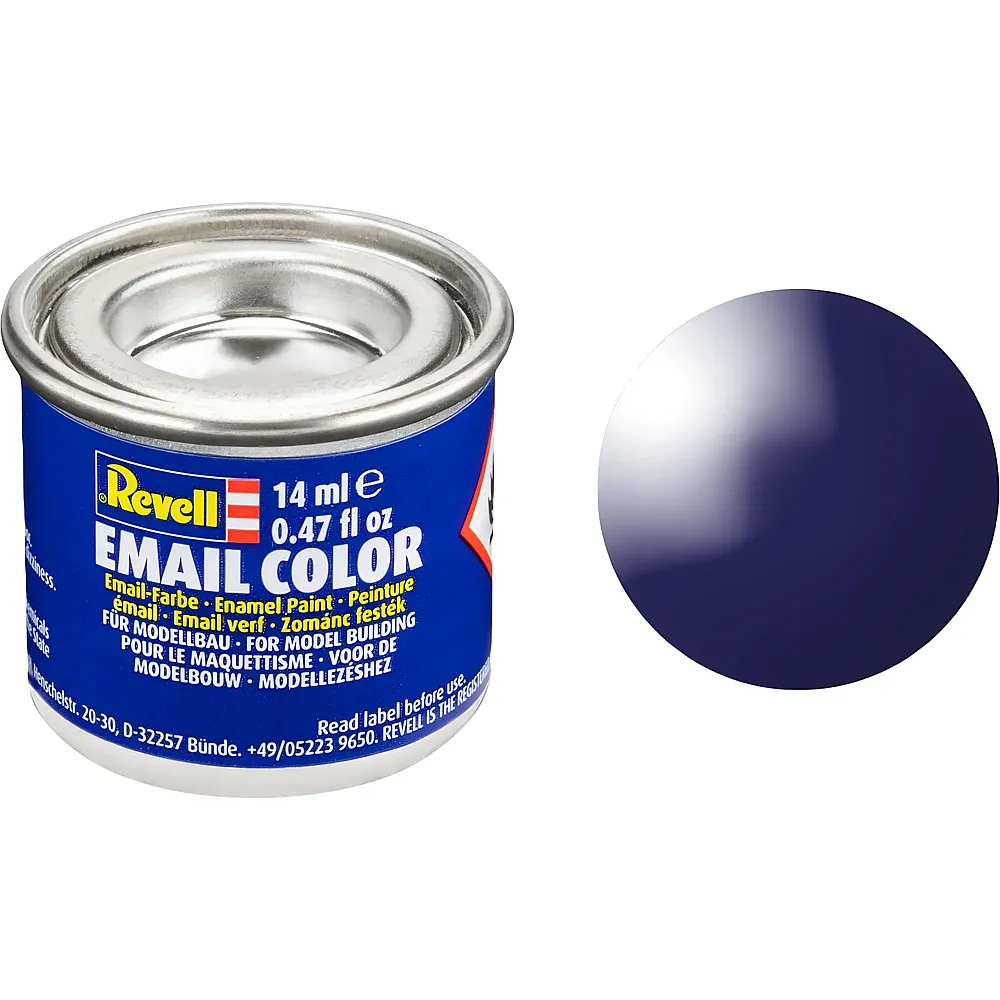 Revell Email Color Nachtblau, glnzend, 14ml, RAL 5022 32154