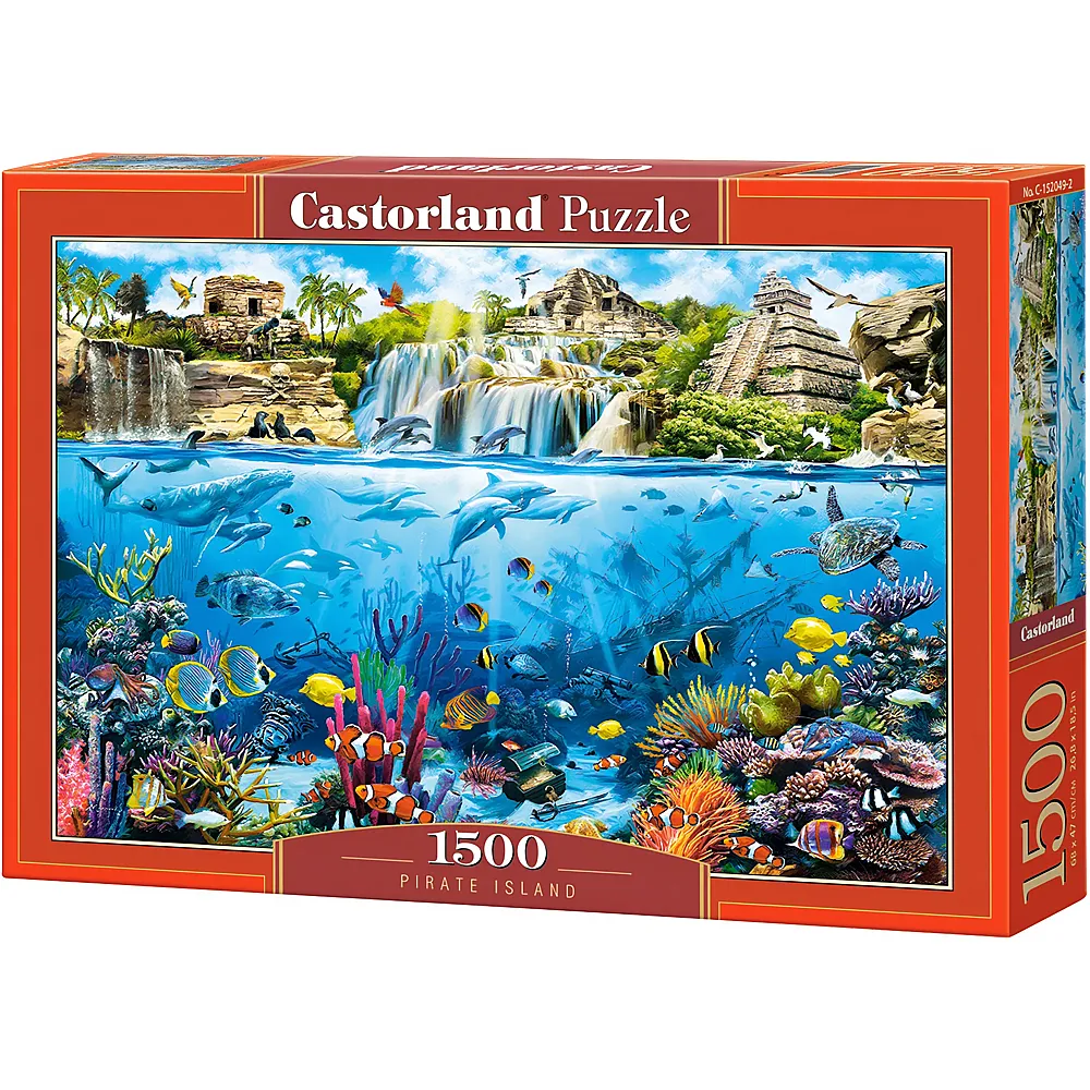 Castorland Puzzle Pirate Island 1500Teile