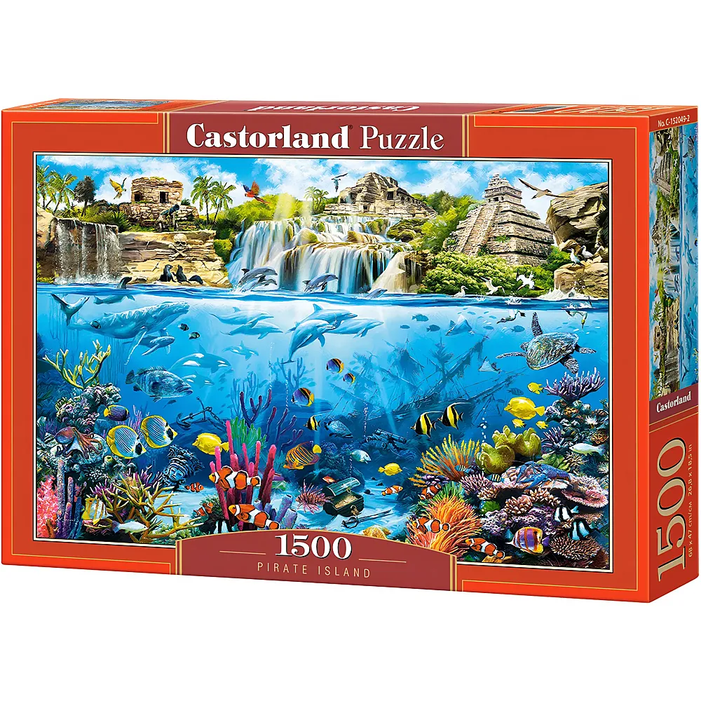 Castorland Puzzle Pirate Island - 1500 Teile