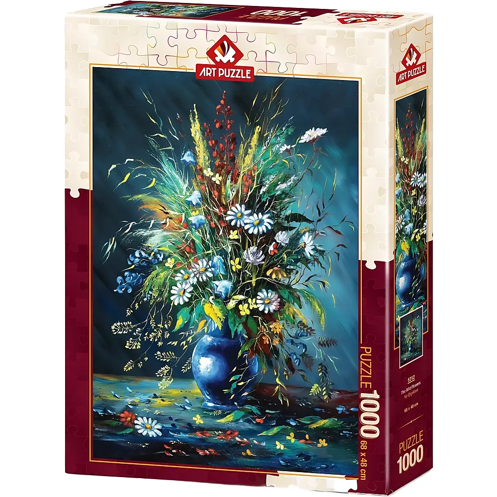 Art Puzzle The Wild Flowers - 1000 Teile