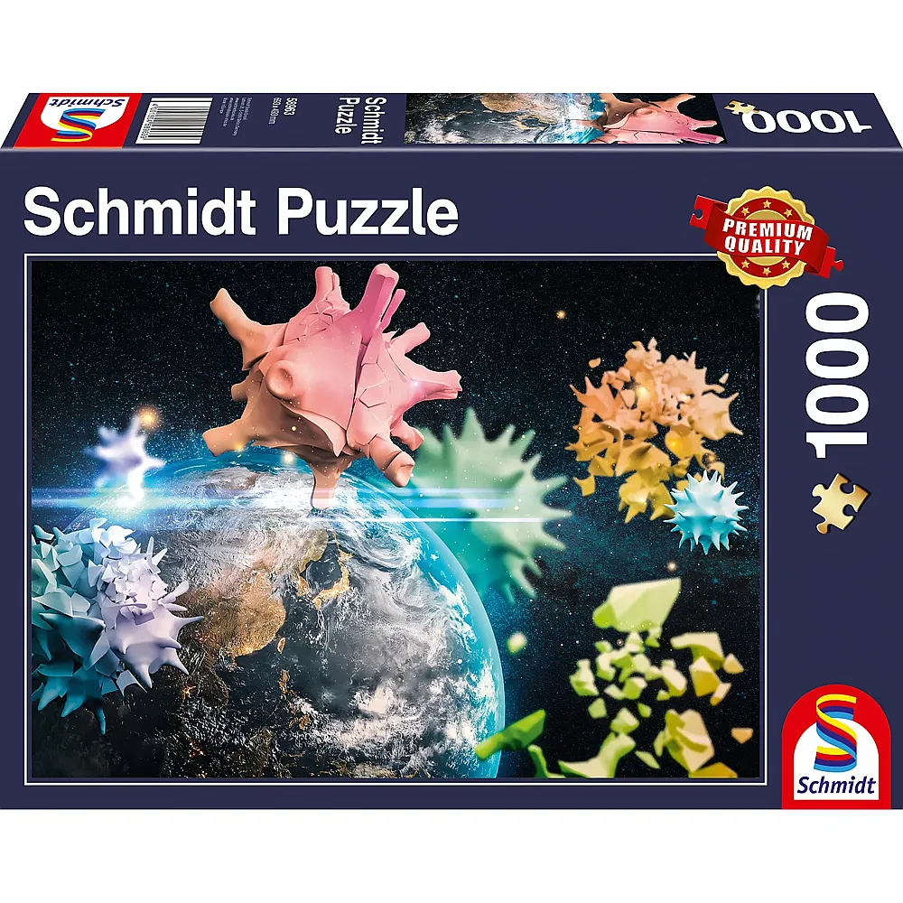 Schmidt Puzzle Planet Erde 2020 1000Teile