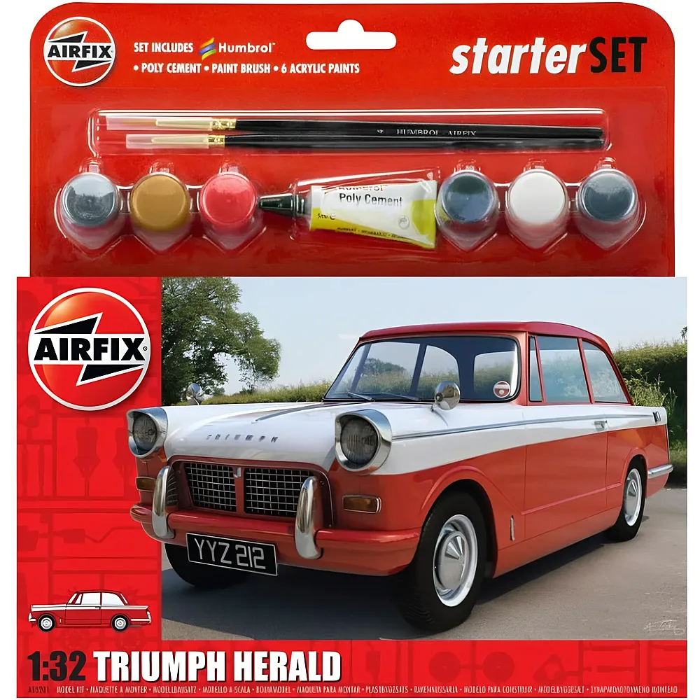 Airfix Medium Starter Set - Triumph Herald