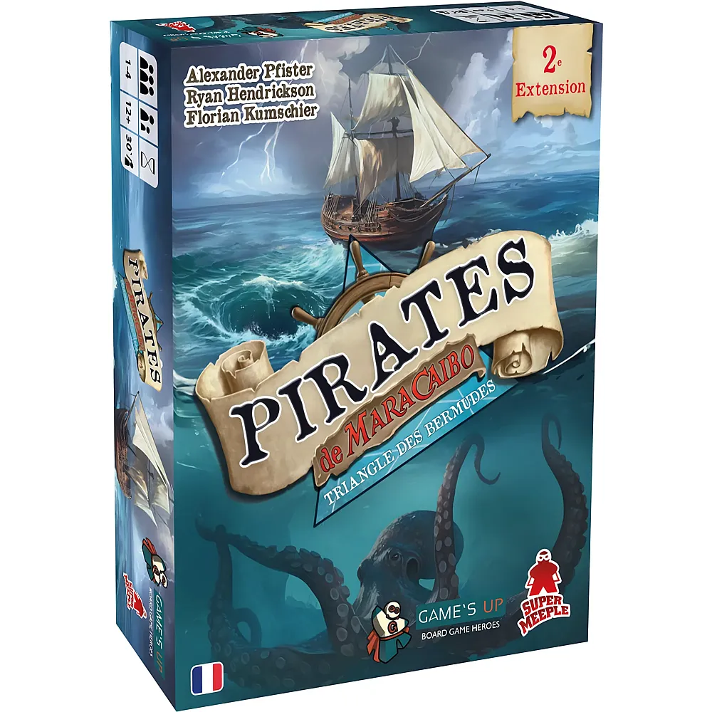 Super Meeple Pirates de Maracaibo - Triangle des Bermudes f