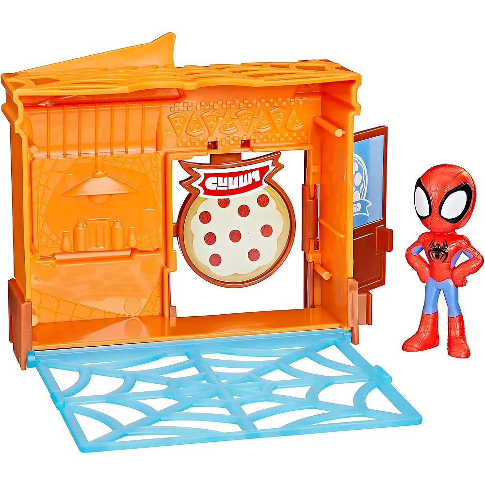 hasbro Spiderman Marvel Spidey City Blocks Pizzeria