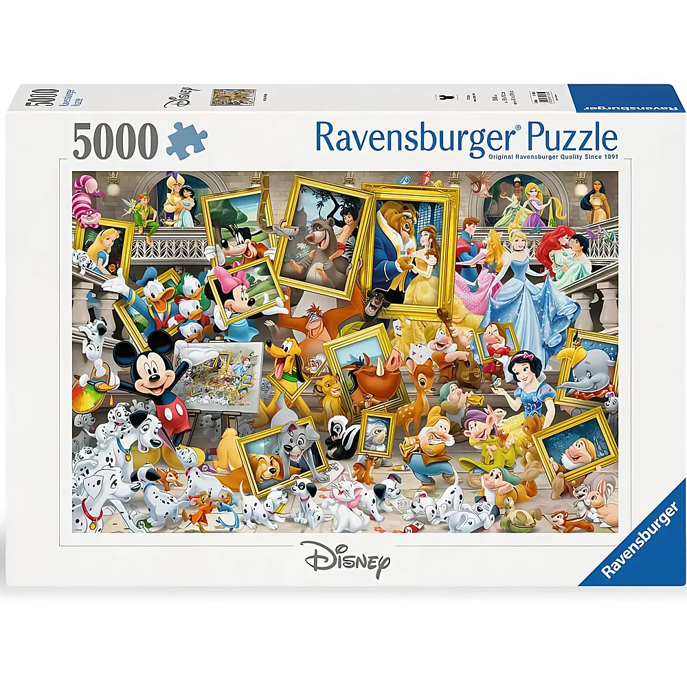 Ravensburger Puzzle Mickey Mouse als K�nstler 5000Teile