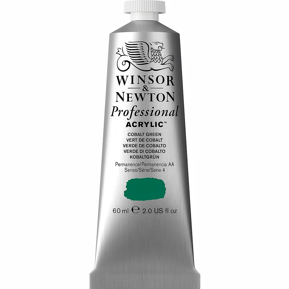 meinspielzeug - Winsor & Newton W&n Prof. Acrylfarbe 60ml Tube Kobaltgrn