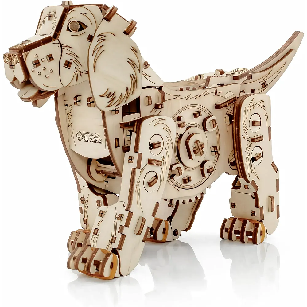 Eco Wood Art Puzzle 246 Teile 3D Wooden Puzzle - Puppy