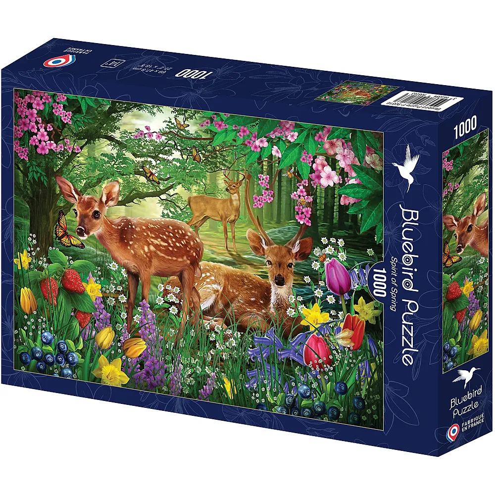 Bluebird Puzzle Marchetti Ciro Spirit of Spring 1000Teile