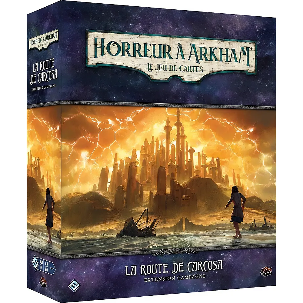 Fantasy Flight Games Horreur A Arkham Jce LA Route DE Carcosa campagne FR