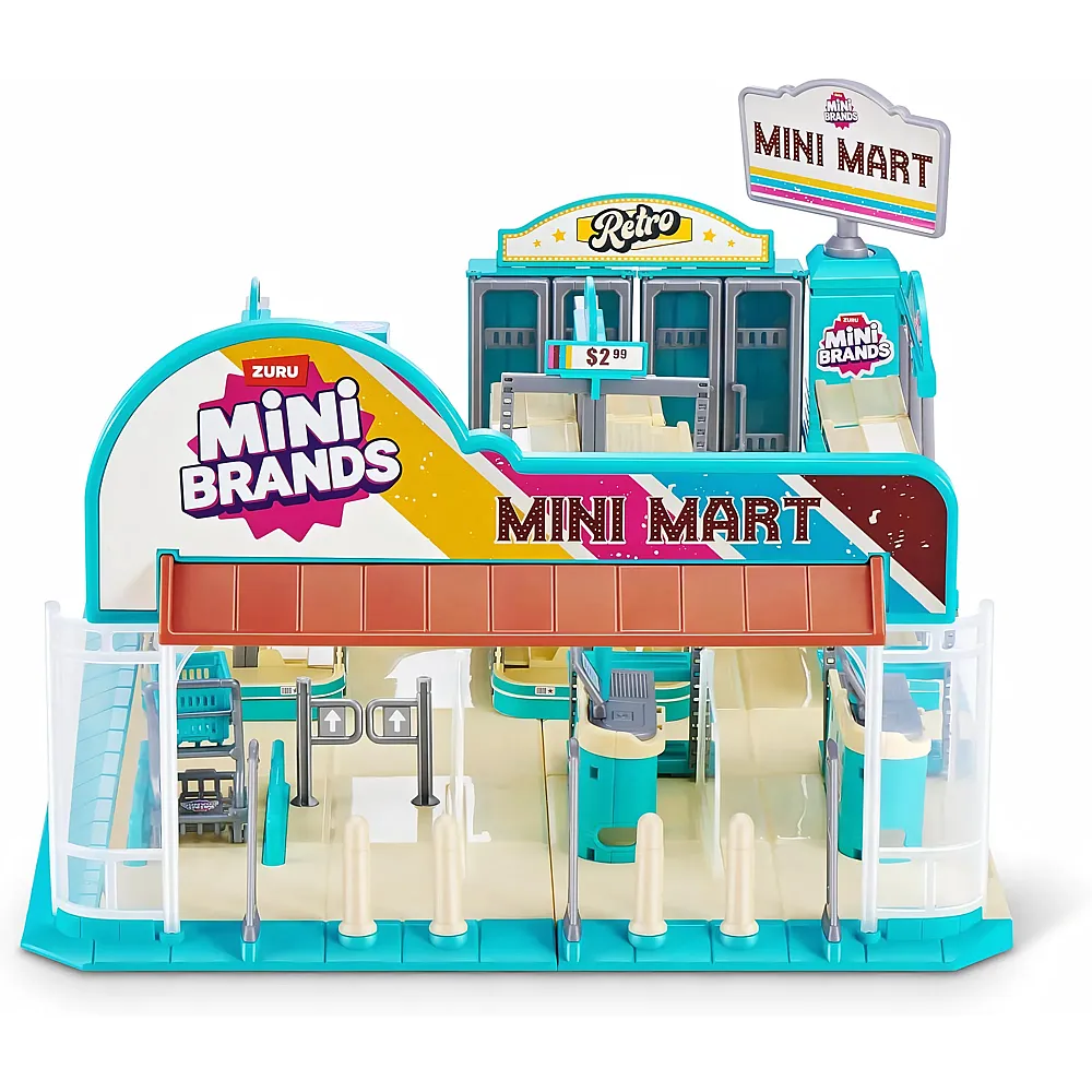 Zuru MINI BRANDS-Retro Grocery MINI MART MINI BRANDS-Series 1