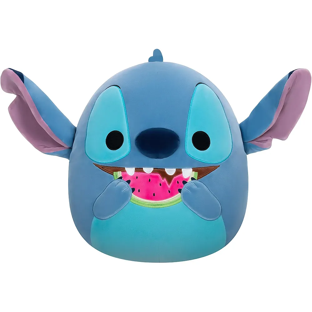 Squishmallows Pl�sch Lilo & Stitch Stitch mit Wassermelone - 35 cm