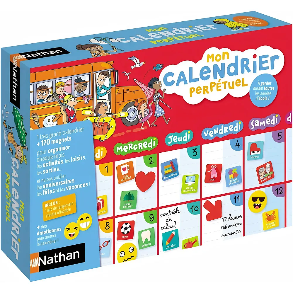 Nathan Mon Calendrier Perpetuel