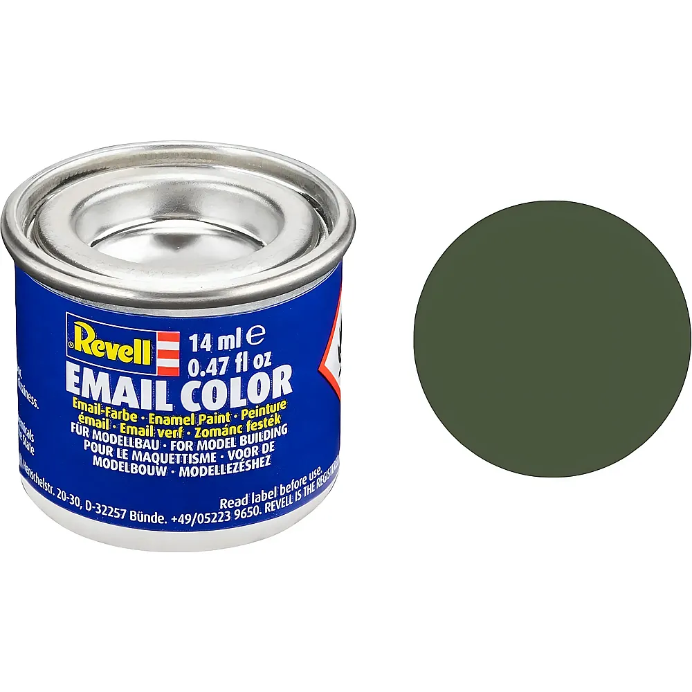 Revell Email Color Bronzegrn, matt, 14ml, RAL 6031 32165