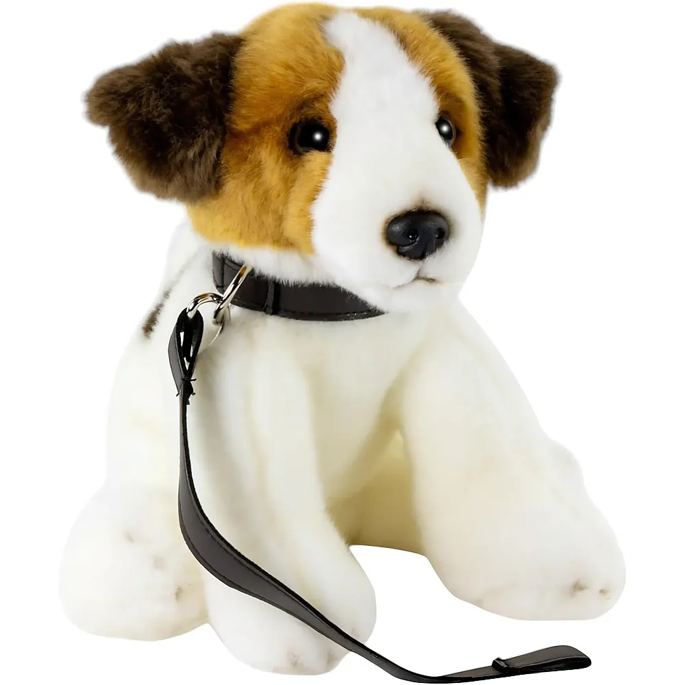 Carl Dick Jack Russel Terrier Floppy mit Leine - 22 cm - Hunde Pl�sch
