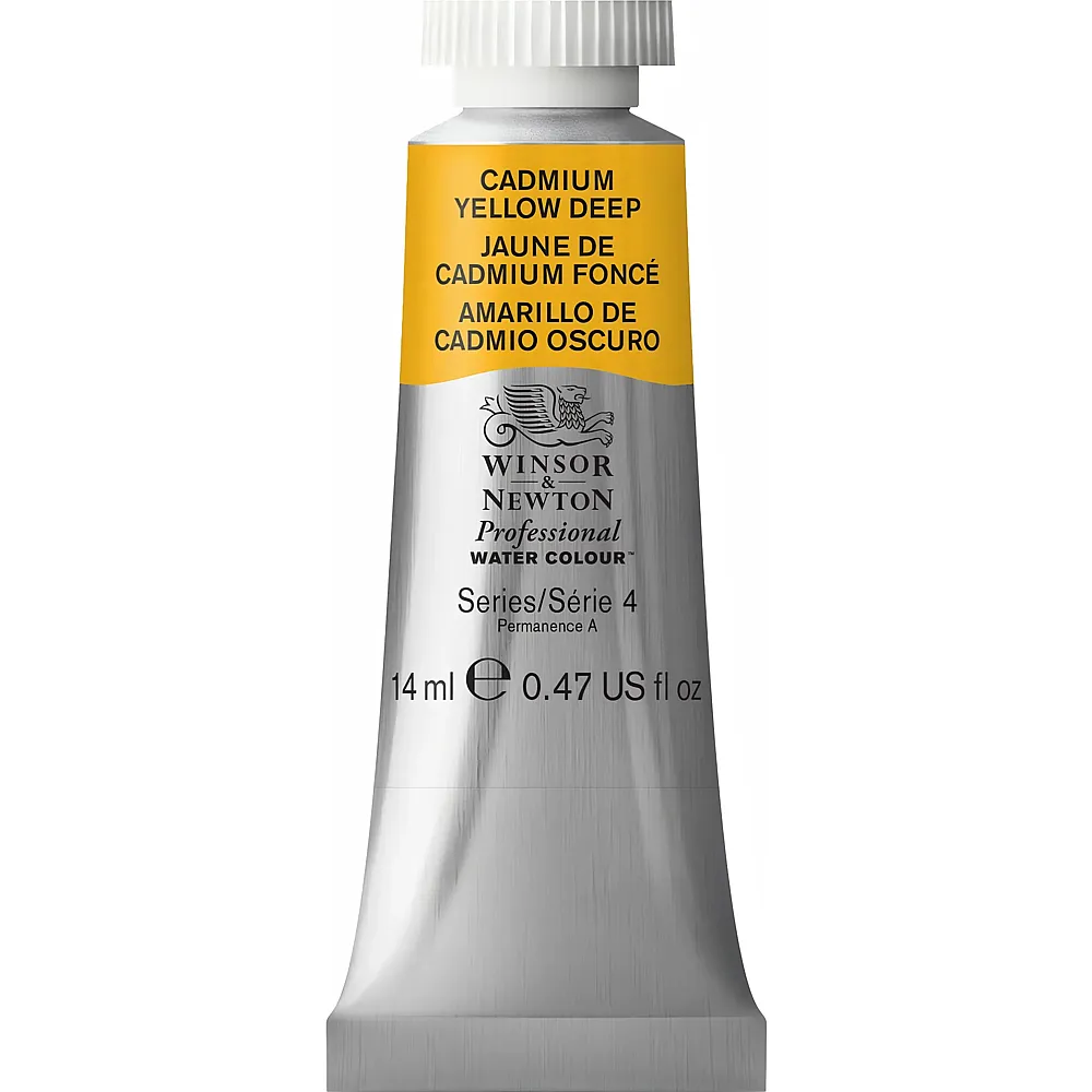 meinspielzeug - Winsor & Newton W&n Prof. Water Colour 14ml Tube Kadmiumgelfb Dunkel