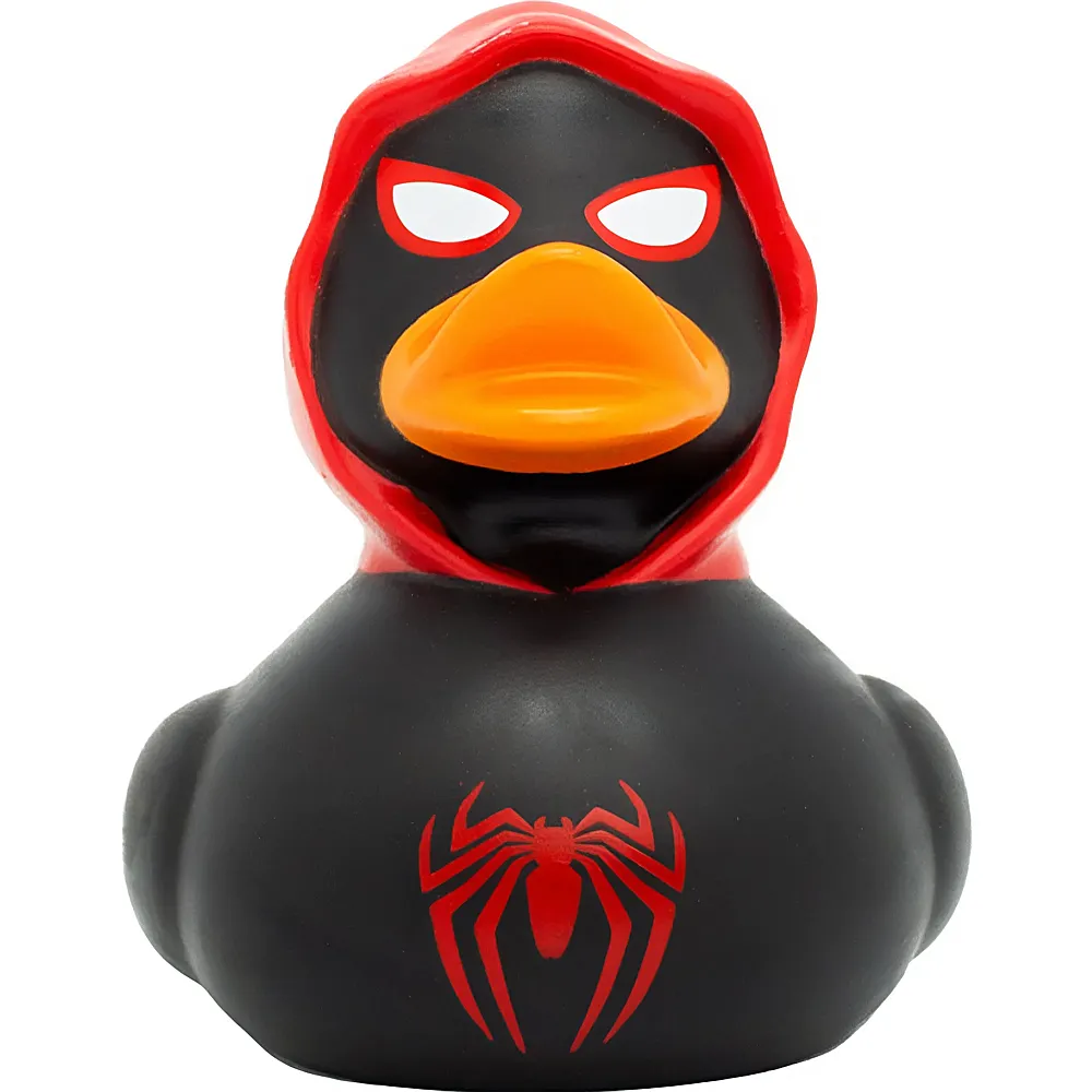 Lilalu Badeente Black Spidy Rot | Badespielzeug
