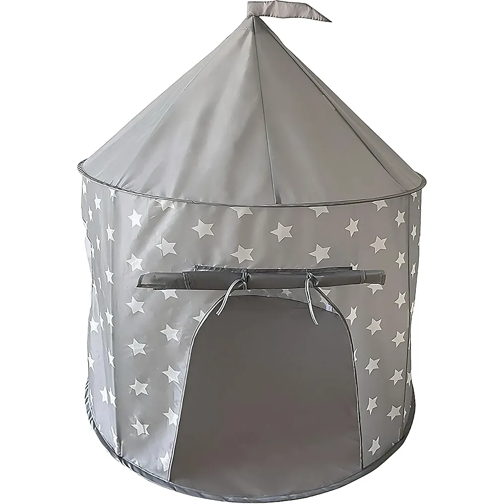 Knorrtoys Spielzelt - Grey white stars